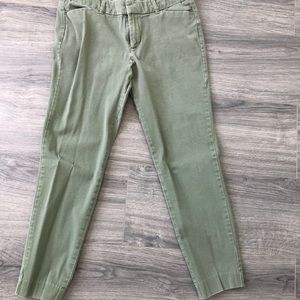 Olive Green Pixie Dress Pants